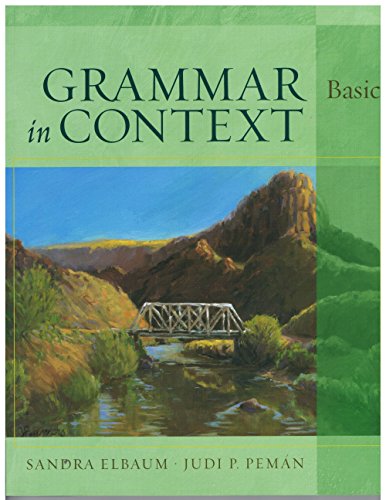 Grammar In Contextbasic-text (9781424025541) by Elbaum