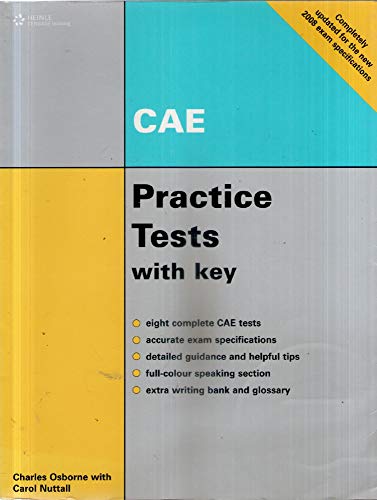 9781424028276: CAE Practice Tests with Answer Key + CD (Exam Essentials)