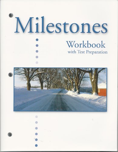 9781424032044: Milestones Intro: Workbook with Test Preparation