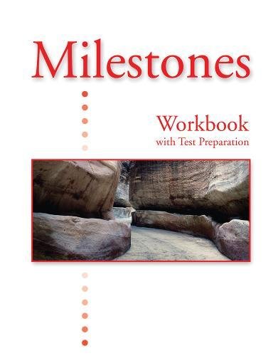 Beispielbild fr Milestones B: Workbook with Test Preparation zum Verkauf von GoldenWavesOfBooks