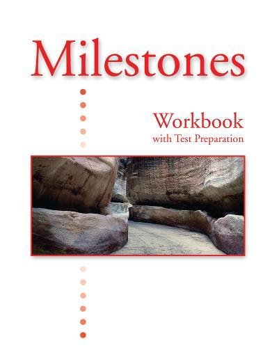 Stock image for Milestones B: Workbook with Test Preparation for sale by GoldenWavesOfBooks