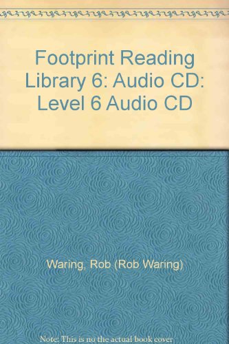 Footprint Reading Library 6: Audio CD: Level 6 Audio CD (9781424045204) by Waring, Rob