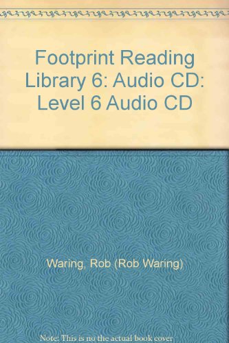 Footprint Reading Library 6: Audio Cd: Level 6 Audio Cd - Rob (rob Waring) Waring, Rob (rob Waring) Waring