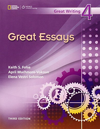 Imagen de archivo de Great Writing 4: Great Essays a la venta por BooksRun
