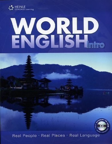 Stock image for World English Intro with Student CD-ROM (US) : Real People, Real Places, Real Language for sale by Better World Books