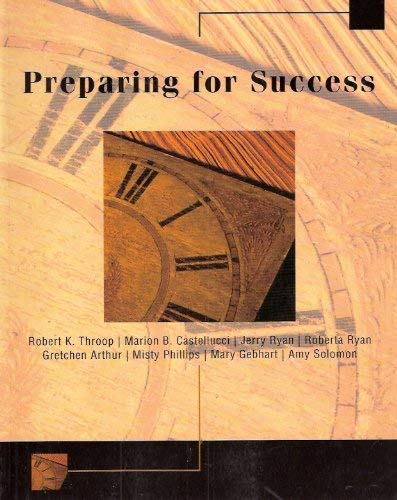 Stock image for Preparing for Success for sale by Better World Books