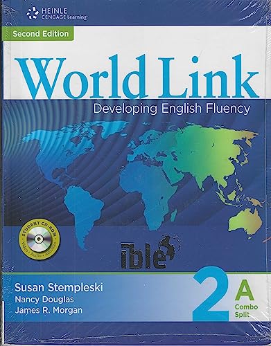 9781424066865: World Link 2: Combo Split A with Student CD-ROM