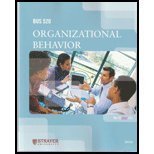 Beispielbild fr BUS 520: Organizational Behavior (Custom) BUS520 zum Verkauf von Better World Books