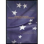Stock image for American Legacies Readings in United States History (Volume I) for sale by HPB-Red