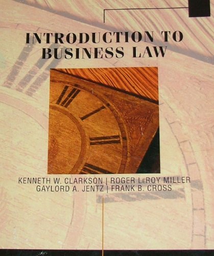 9781424075300: INTRODUCTION TO BUSINESS LAW