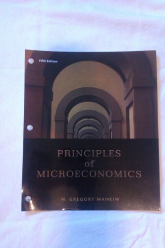 Principles of Microeconomics, 5e (9781424075409) by Unknown Author