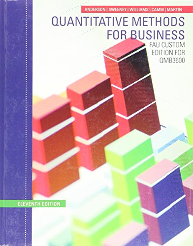 Imagen de archivo de Title: QUANTITATIVE METHODS F/BUS.>CU a la venta por ThriftBooks-Atlanta