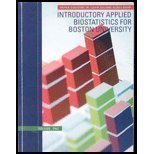 Stock image for Introductory Applied Biostatistics for Boston University, Volume One (Vo) for sale by ThriftBooks-Dallas
