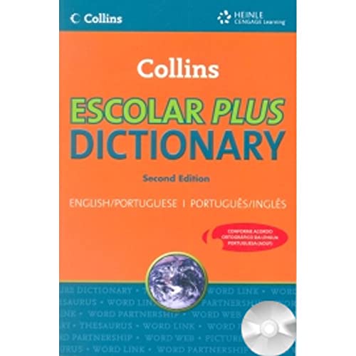 9781424075881: Collins Escolar PLUS Dictionary with CD-ROM: (English/Portuguese/Portugus/Ingls)