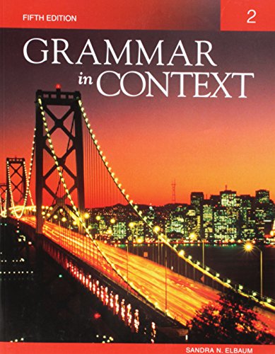 Beispielbild fr Grammar in Context 2 zum Verkauf von Better World Books