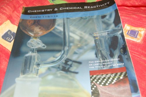 Imagen de archivo de Chemistry & Chemical Reactivity (Chem 115/116) a la venta por HPB-Red