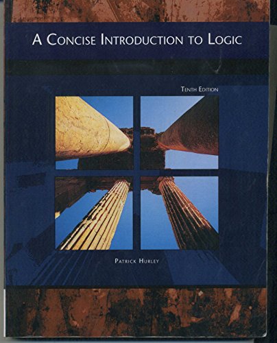 Imagen de archivo de A Concise Introduction to Logic, 10th Edition a la venta por ThriftBooks-Dallas