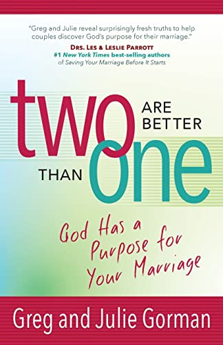 Beispielbild fr Two Are Better Than One: God Has a Purpose for Your Marriage zum Verkauf von SecondSale