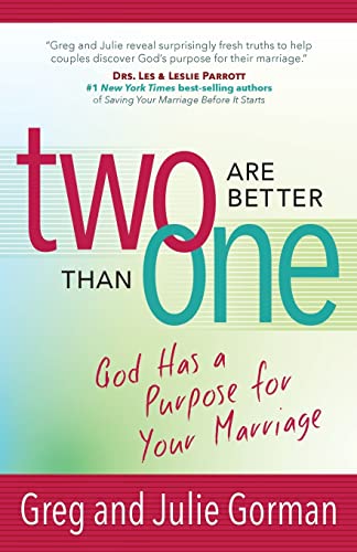 Imagen de archivo de Two Are Better Than One: God Has a Purpose for Your Marriage a la venta por SecondSale