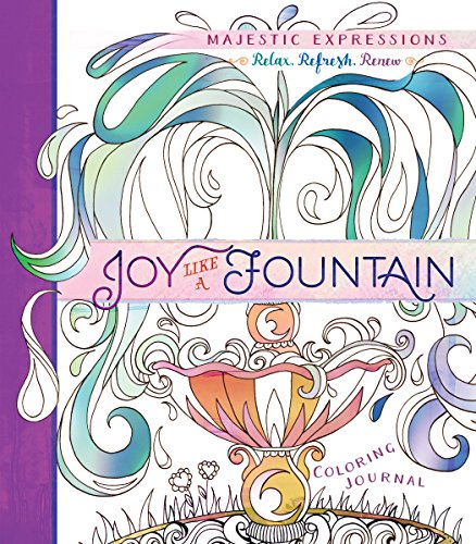 Stock image for Joy Like a Fountain: Coloring Journal (Majestic Expressions) for sale by Wonder Book