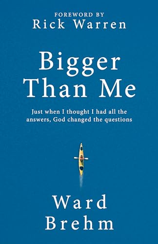 Beispielbild fr Bigger Than Me : Just When I Thought I Had All the Answers, God Changed the Questions zum Verkauf von Better World Books