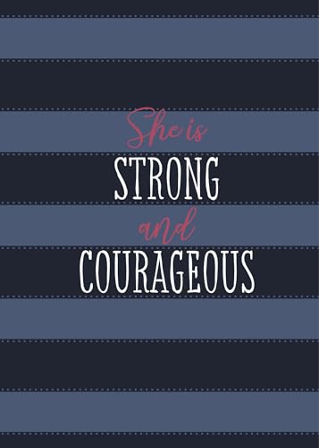 Imagen de archivo de She Is Strong and Courageous: A 90 Day Devotional a la venta por Hawking Books