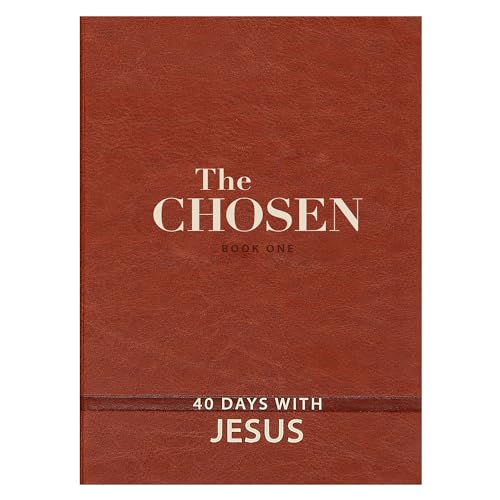 Imagen de archivo de The Chosen: 40 Days with Jesus (Imitation Leather)    Impactful and Inspirational Devotional    Perfect Gift for Confirmation, Holidays, and More a la venta por Reliant Bookstore