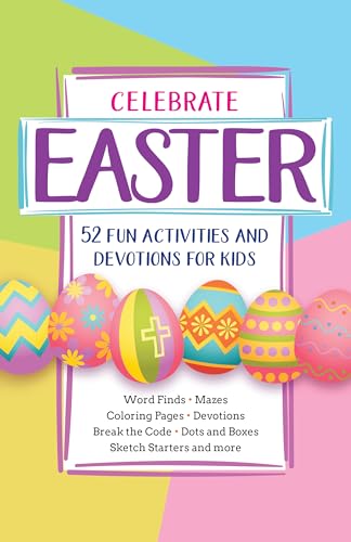 

Celebrate Easter: 52 Fun Activities and Devotions for Kids (Paperback)  Fun Easter Activity Book for Kids Ages 6-12, Perfect for Easter Baskets