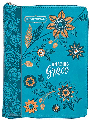 Stock image for Amazing Grace: Ziparound 365 Day Devotional (Faux Leather) - Engaging Devotional with Space for Reflection Writing, Perfect Gift for Holidays, Birthdays, and More (Ziparound Devotionals) for sale by SecondSale