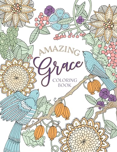 Beispielbild fr Amazing Grace Coloring Book (Majestic Expressions) zum Verkauf von Wonder Book