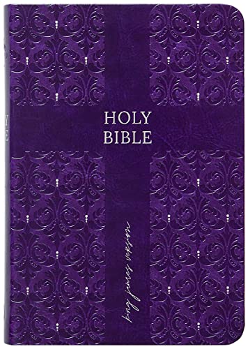 Beispielbild fr KJV Holy Bible: Amethyst (Purple), Compact Large Print (8-pt.) ? Thumb Indexed, Faux Leather, King James Version zum Verkauf von GF Books, Inc.