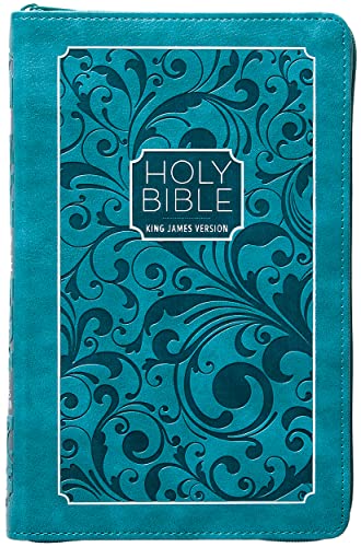 Beispielbild fr KJV Holy Bible Zip Turquoise: King James Version, Turquoise, Zip zum Verkauf von WorldofBooks