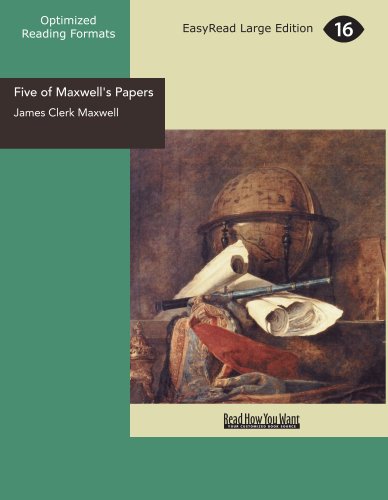 Stock image for Five of Maxwell's Papers: Easyread Large Edition for sale by Revaluation Books