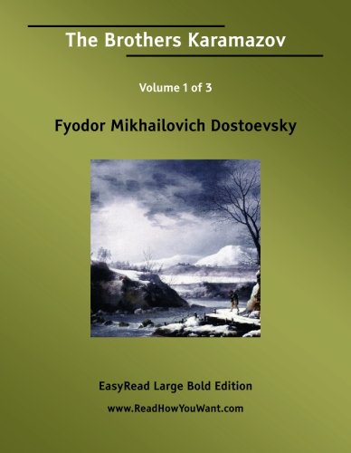 The Brothers Karamazov: Easyread Large Bold Edition (9781425022273) by Dostoyevsky, Fyodor