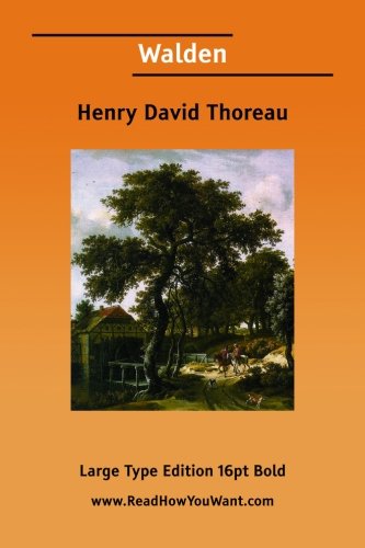 Walden (9781425057558) by Thoreau, Henry David