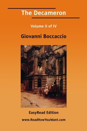 The Decameron: Easyread Edition (2) (9781425062286) by Boccaccio, Giovanni