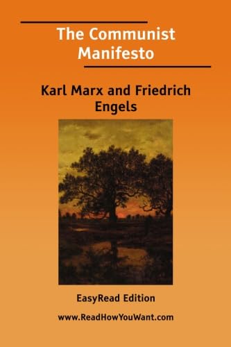 The Communist Manifesto [EasyRead Edition] (9781425069520) by Marx, Karl