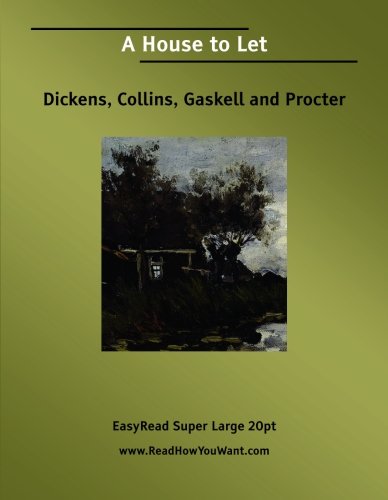 Beispielbild fr A House to Let: Easyread Super Large 20pt Edition zum Verkauf von Revaluation Books