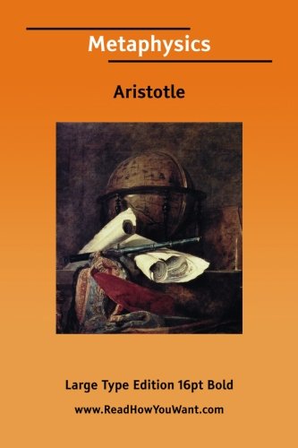 Metaphysics (9781425090203) by Aristotle