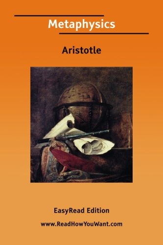 Metaphysics: Easyread Edition (9781425090517) by Aristotle