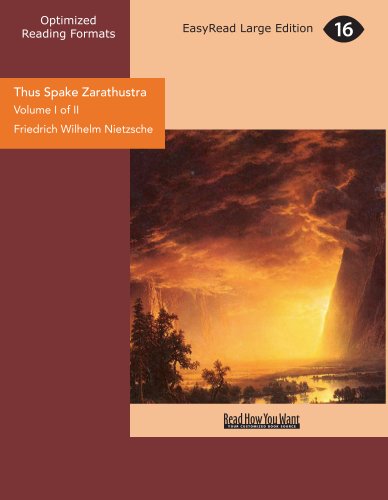 Stock image for Thus Spake Zarathustra for sale by Bookmans
