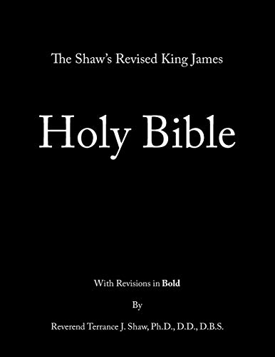 Beispielbild fr The Shaw's Revised King James Holy Bible zum Verkauf von PBShop.store US