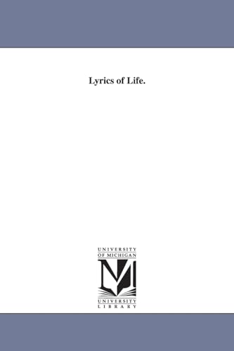 Stock image for Lyrics of life for sale by PBShop.store US