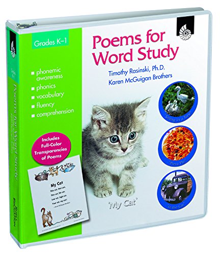 Poems for Word Study: Grade K-1 (9781425804206) by Shell Education;Tim Rasinski^Ph.D.^Karen McGuigan Brothers