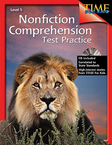 Beispielbild fr Nonfiction Comprehension Test Practice Level 5 (Nonfiction Resources with Content from Time for Kids) zum Verkauf von WorldofBooks