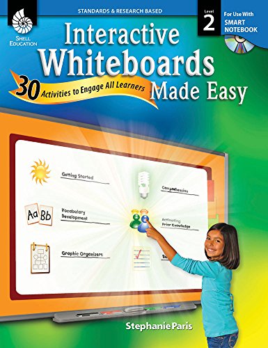 Beispielbild fr Interactive Whiteboards Made Easy, Level 2: 30 Activities to Engage All Learners: for Use With Smart Notebook zum Verkauf von medimops