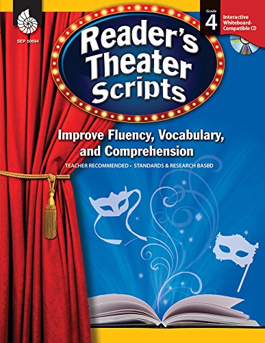 Beispielbild fr Reader's Theater Scripts: Improve Fluency, Vocabulary, and Comprehension: Grade 4 zum Verkauf von Wonder Book