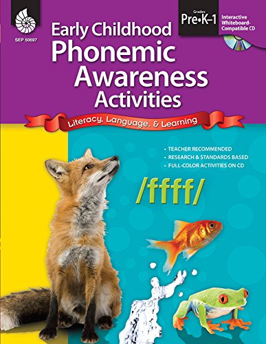 Stock image for Early Childhood Phonemic Awareness Activities (Early Childhood Activities) for sale by GF Books, Inc.