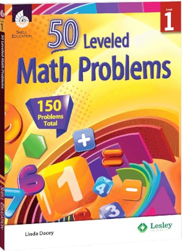 Beispielbild fr 50 Leveled Math Problems Level 1 zum Verkauf von Goodwill of Colorado