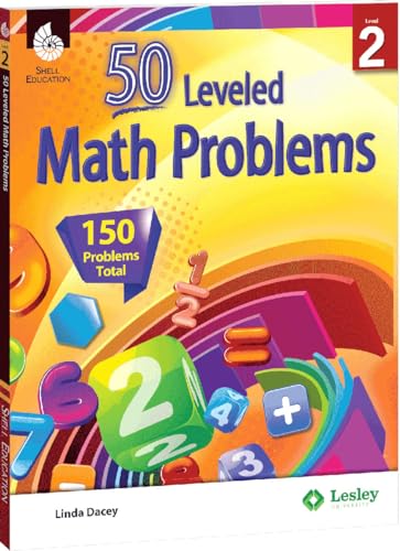 Beispielbild fr 50 Leveled Math Problems Level 2 zum Verkauf von Better World Books